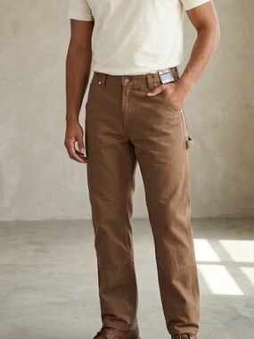 Relaxed Fit Men's Brown Jeans - Brand  DieHard size 42X32